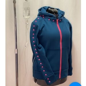 Chemo IV Port Dialysis Treatment Hospital Hoodie 100% Cotton USA Made